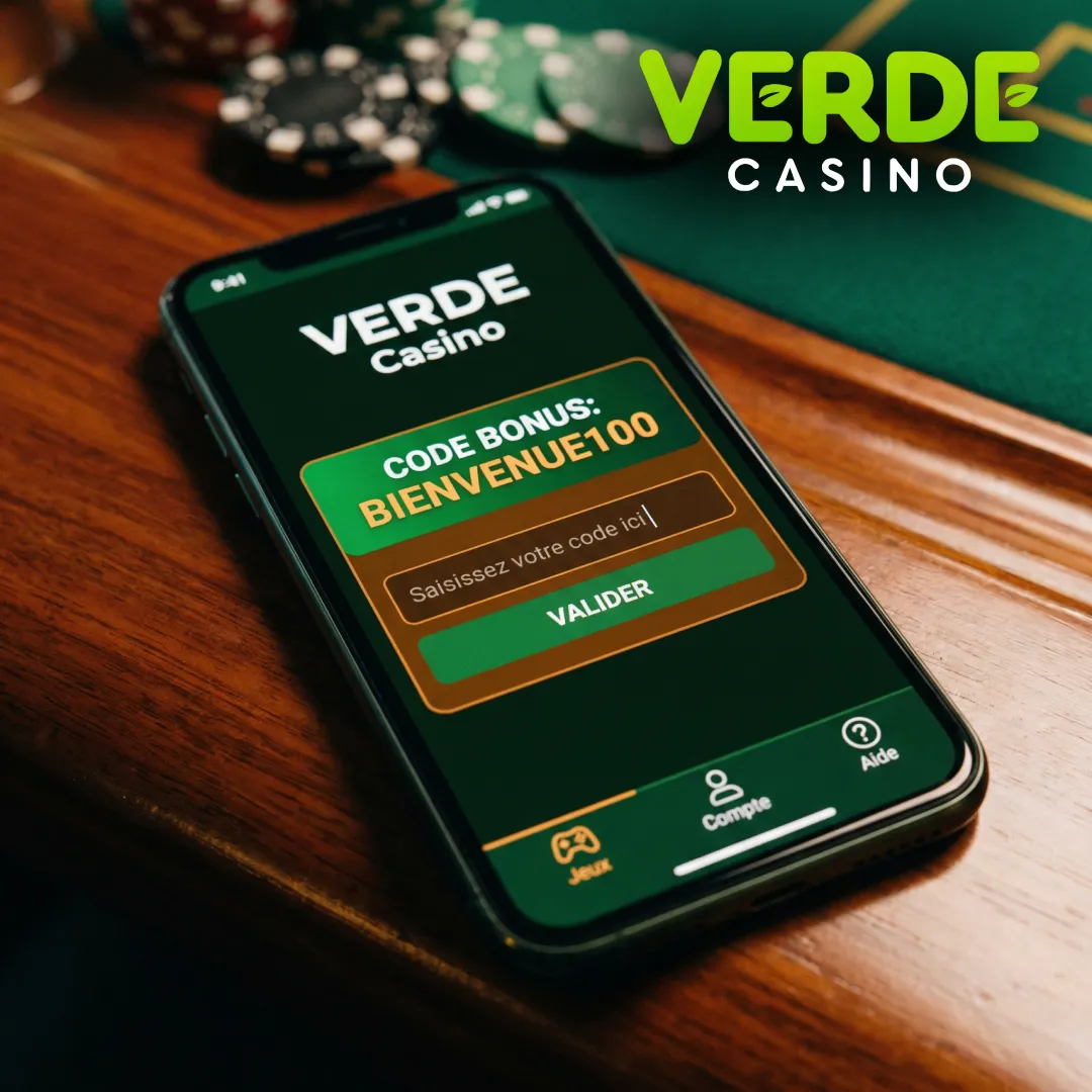 Verdecasino Bonus Code Visualisierung